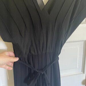 Diane Von Furstenberg Black Silk Dress Size 4